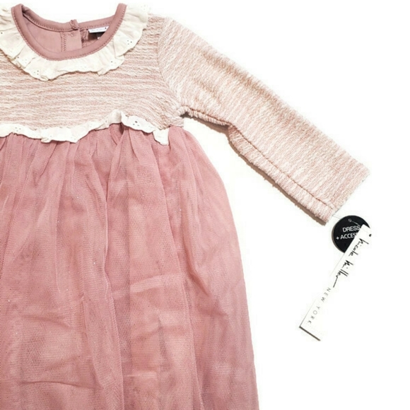 NWT 18M baby girl 3 piece Nicole Miller Dress - Picture 4 of 9